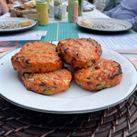 Sockeye Salmon Burgers 8 oz – Alaska Fresh Seafood