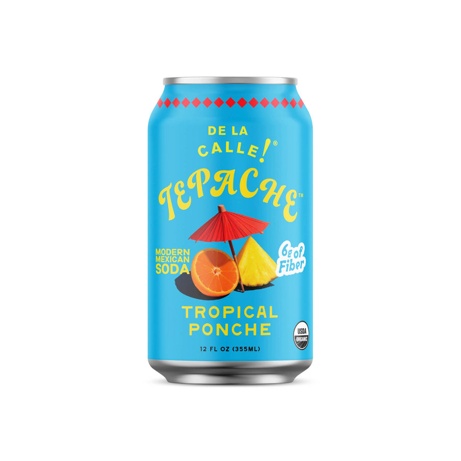 Tepache Tropical Ponche Mexican Soda 12oz - De La Calle