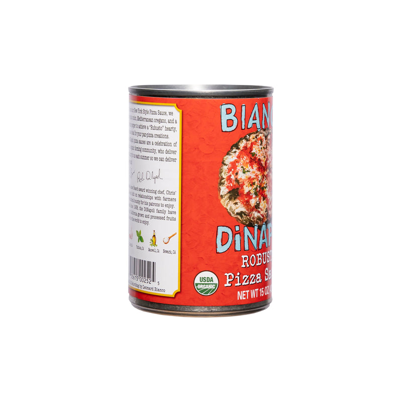 Organic Robusto Pizza Sauce 15 oz – Bianco Dinapoli