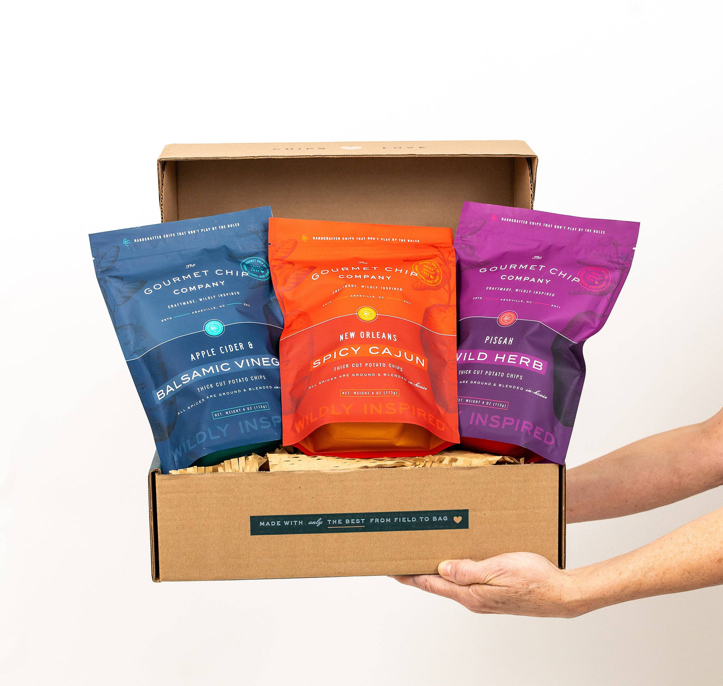 New Orlean's Spicy Cajun Thick Cut Potato Chips 4oz