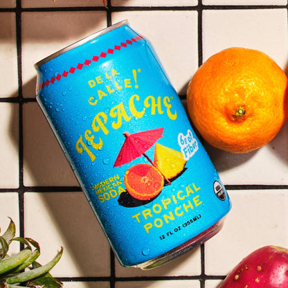 Tepache Tropical Ponche Mexican Soda 12oz - De La Calle
