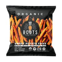 Organic Sweet Potato Straight Cut Fries 15 oz – Roots Farm Fresh