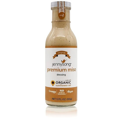 Premium Miso Dressing 12 fz – Jennysong