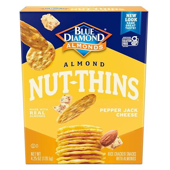 Blue Diamond Almonds Nut-Thins® Pepper Jack | Blue Diamond Almonds | Grill House