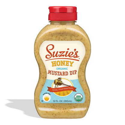 Organic Honey Mustard 12oz - Suzie's Organics