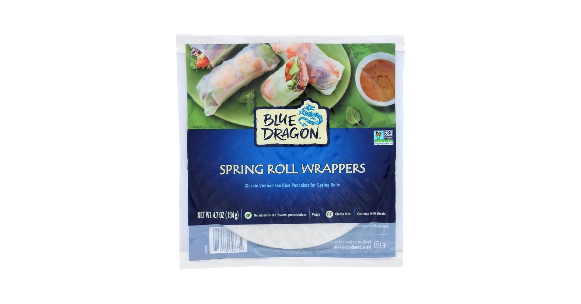 Blue Dragon Spring Roll Wraper  | Blue Dragon | Grill House