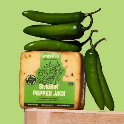Smokin' Pepper Jack 8 oz – Graze & Co
