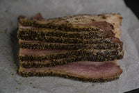 Thick-Cut Black Pepper Bacon Maple-Cured 16 oz – Meat Crafters Inc
