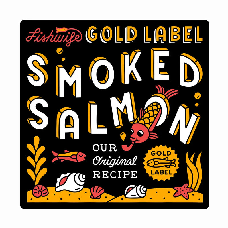 Gold Label Atlantic Smoked Salmon 3.2oz – Fishwife