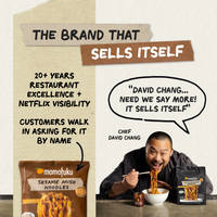 Sesame Miso Noodles Instant Ramen Noodles 14.5oz - Momofuku