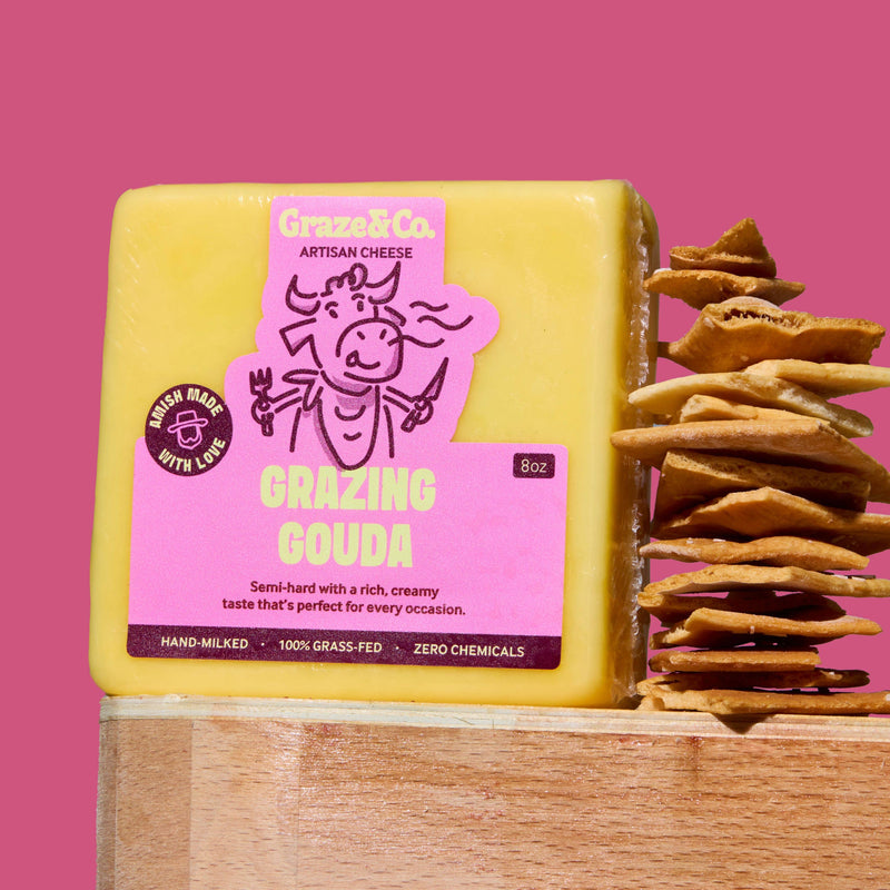 Grazing Gouda 8oz Artisanal Cheese - Graze & Co