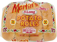Long Potato Rolls 15 oz – Martins Potato Rolls