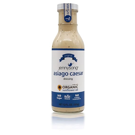 Asiago Caesar Dressing 12 fz – Jennysong
