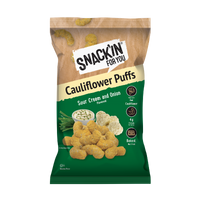 Sour Cream & Onion Cauliflower Puff 4 oz – Snackin for you