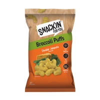 Cheddar Jalapeño Broccoli Puff 4 oz – Snackin for you