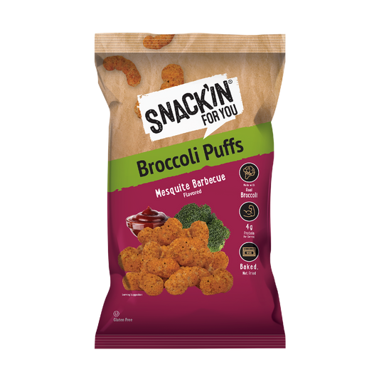 Mesquite BBQ Broccoli Puff 4 oz – Snackin for you