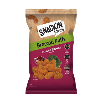 Mesquite BBQ Broccoli Puff 4 oz – Snackin for you