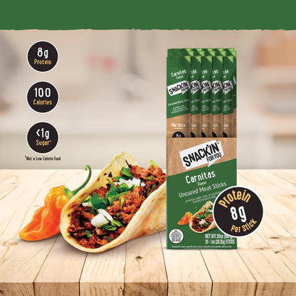 Meat Stick Carnitas 1 oz – Snackin for you