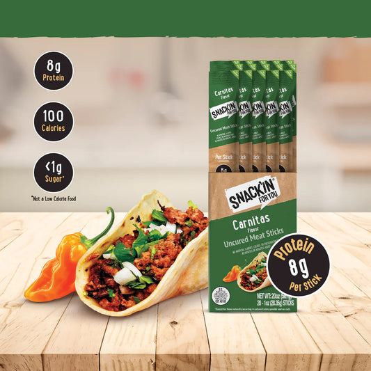 Meat Stick Carnitas 1 oz – Snackin for you