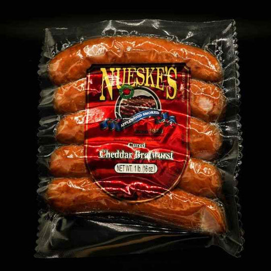 Cheddar Bratwurst – Nueske’s | Grill House