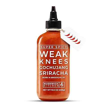 Super Spicy Weak Knees Gochujang Sriracha – Bushwick Kitchen 10.5 oz | Grill House