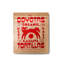 Organic Cassava Tortillas Small 6.7 oz – Coyota