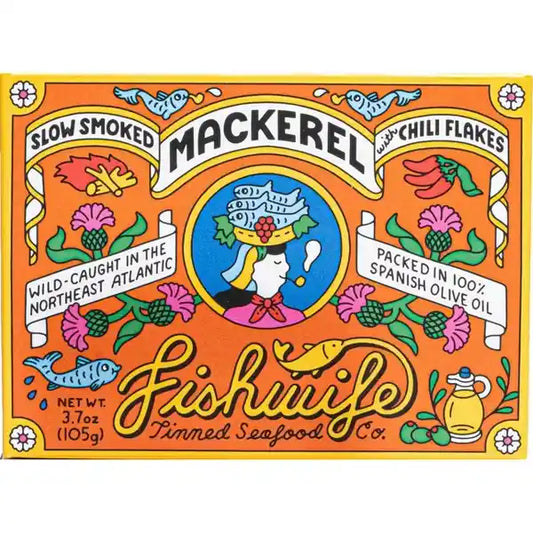 Slow Smoked Mackerel 3.7 oz – Fishwife