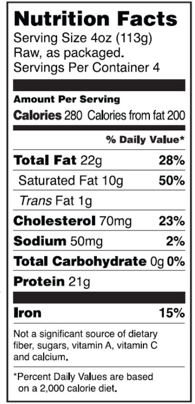 Firstlight Grass Fed Wagyu Ground Beef 1 lb – Firstlight