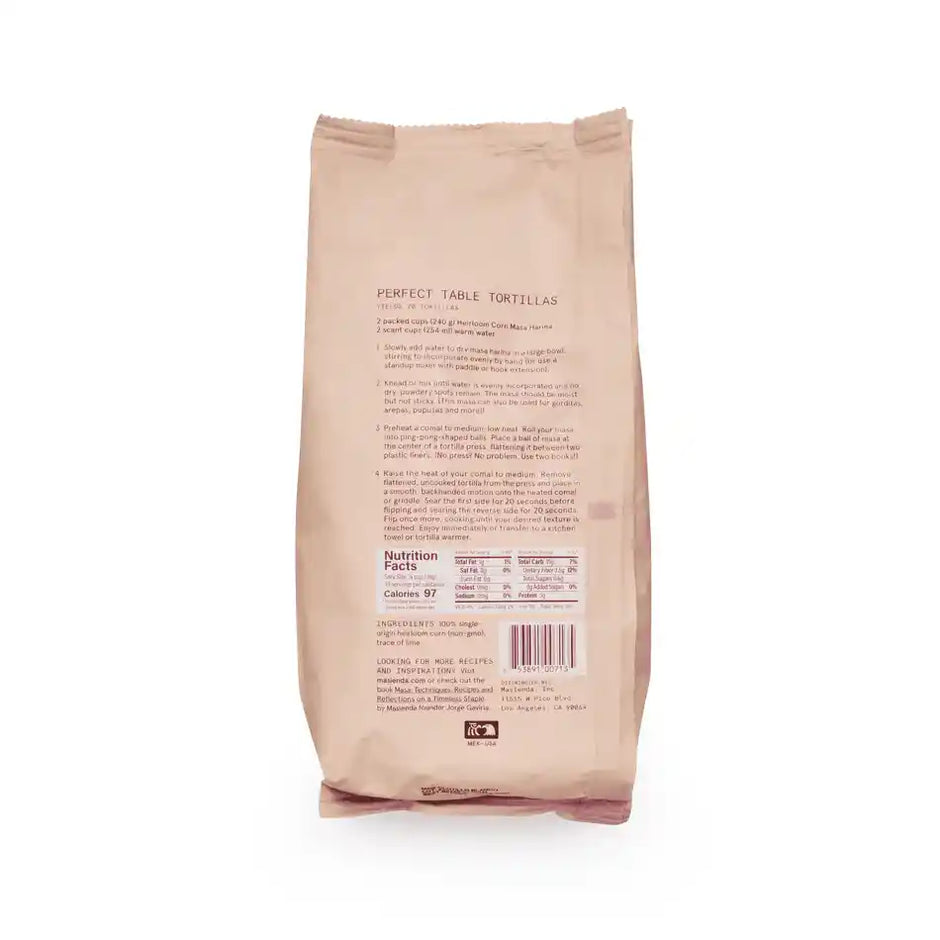 Heirloom White Corn Masa Harina 2.2 lb – Masienda