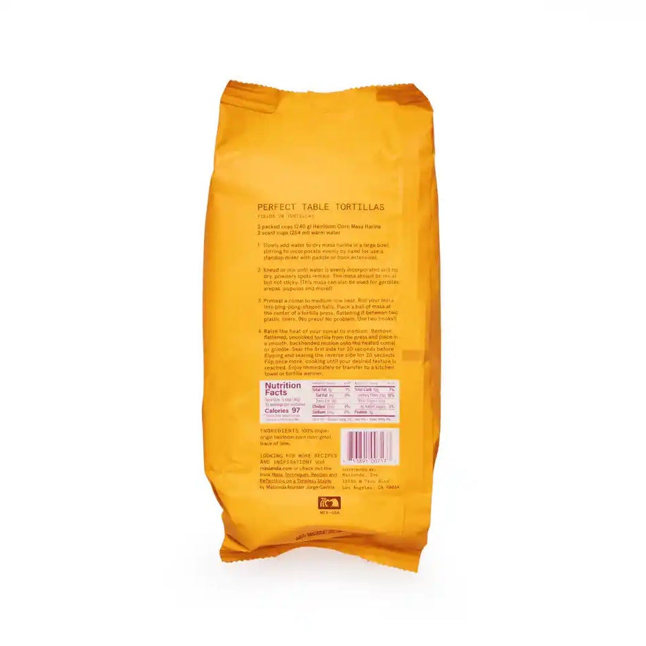 Heirloom Yellow Corn Masa Harina – Masienda 2.2 lb