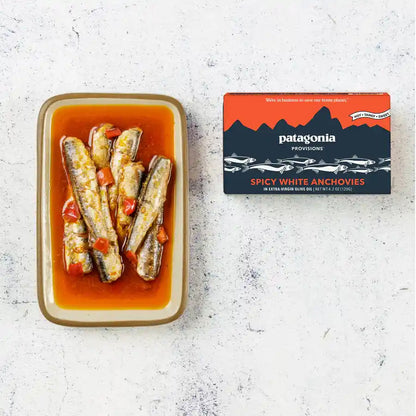 Spicy Anchovies Tinned Fish 4.2 oz – Patagonia Provisions