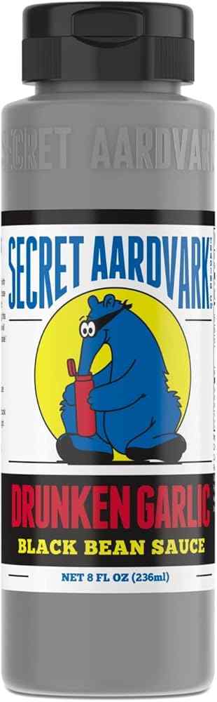 Drunken Garlic Black Bean Sauce – Secret Aardvark 8 oz | Grill House
