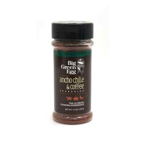 Ancho Chili & Coffee Seasoning – Big Green Egg 5.5 oz | Grill House