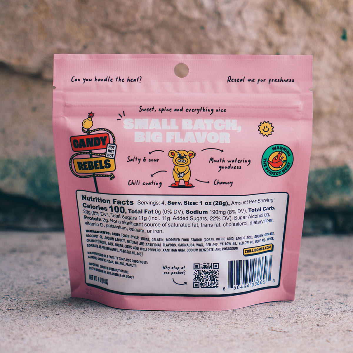 Spicy Gummy Bears Chili Chamoy Candy 4 oz – Chili Bomba