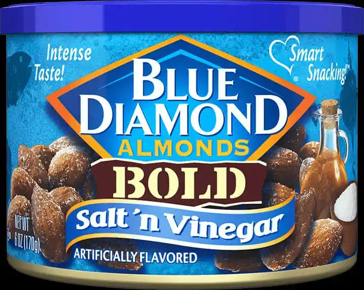 Blue Diamond Almonds Salt 'n Vinegar AlmondsBlue Diamond Almonds Grill House