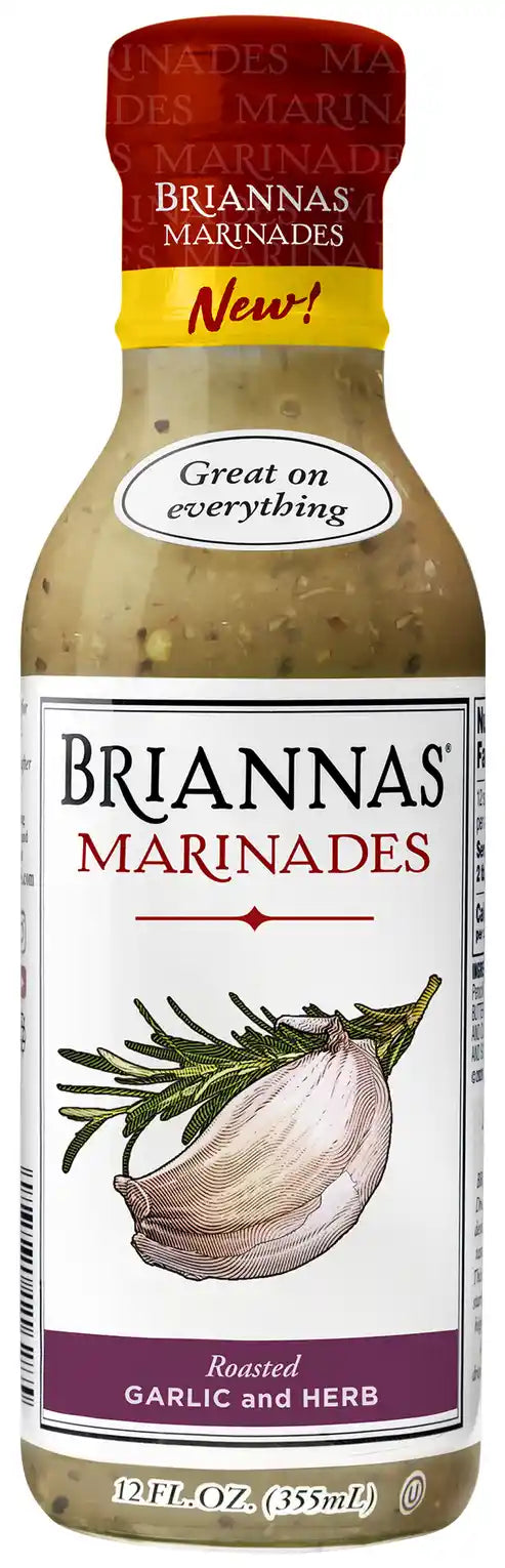 Roasted Garlic & Herb Marinade – Briannas 12 fz