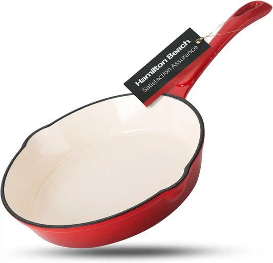 Hamilton Beach Enameled Cast Iron Fry Pan 10-InchHamilton Beach Grill House