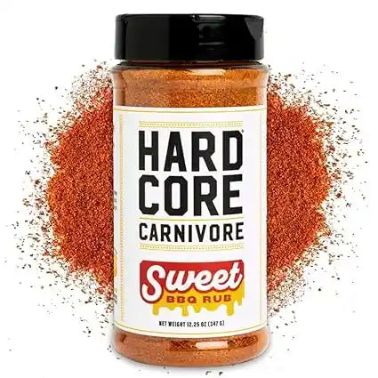 Sweet BBQ Rub 12.25 oz – Hardcore Carnivore