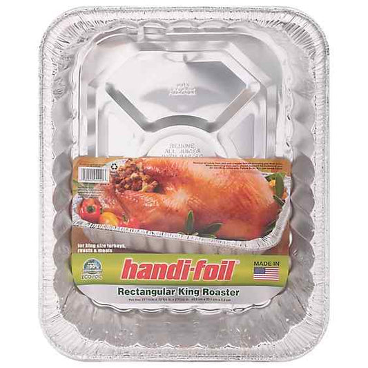 Eco-Foil Rectangle Roaster Large – HandiFoil | Grill House