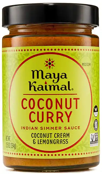 Coconut Curry Indian Simmer Sauce 12.5 oz – Maya Kaimal