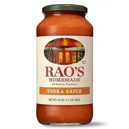 Homemade Vodka Sauce – Rao’s 24 oz