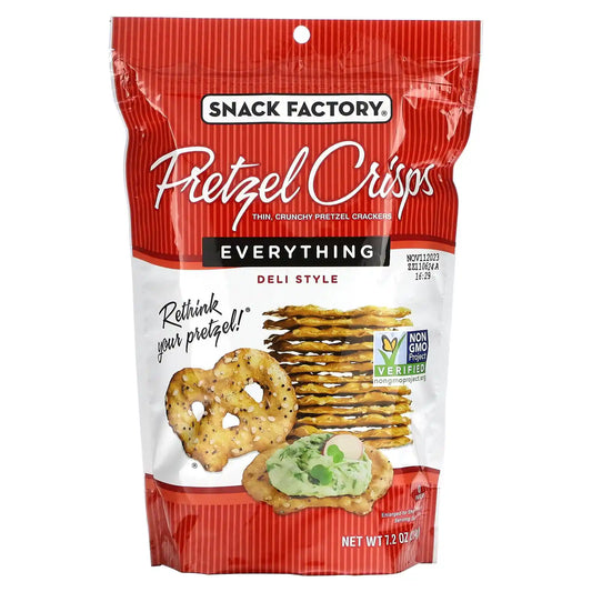 Snack Factory Everything Pretzel CrispsSnack Factory Grill House