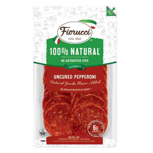 All Natural Pepperoni Resealable – 4 oz – Fiorucci | Grill House
