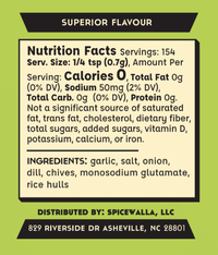 Ranch Seasoning 3.8oz - Spicewalla