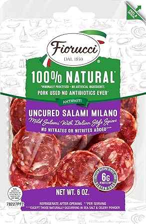 All Natural Milano Salami Nuggets – 6 oz – Fiorucci | Grill House