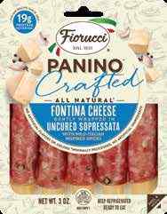 Sopressata & Creamy Fontina Panino – 3 oz – Fiorucci | Grill House