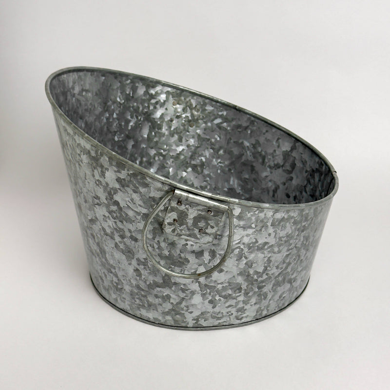 Tapered Galvanized Ice Tub 6 gal - India Handicrafts