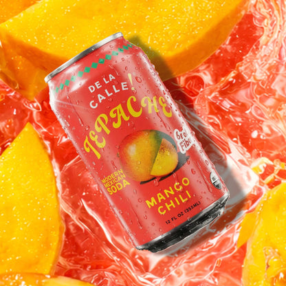 Mango Chili Tepache Mexican Soda 12oz - De La Calle
