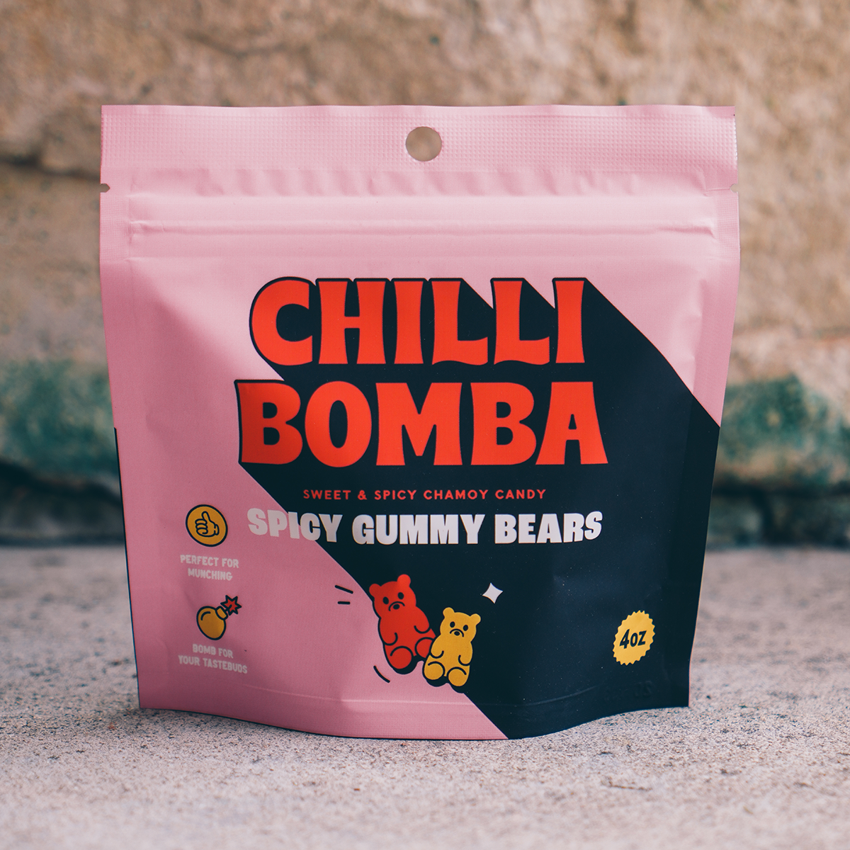 Spicy Gummy Bears Chili Chamoy Candy 4 oz – Chili Bomba