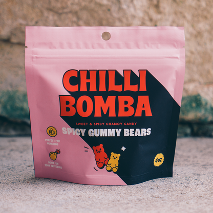 Spicy Gummy Bears Chili Chamoy Candy 4 oz – Chili Bomba